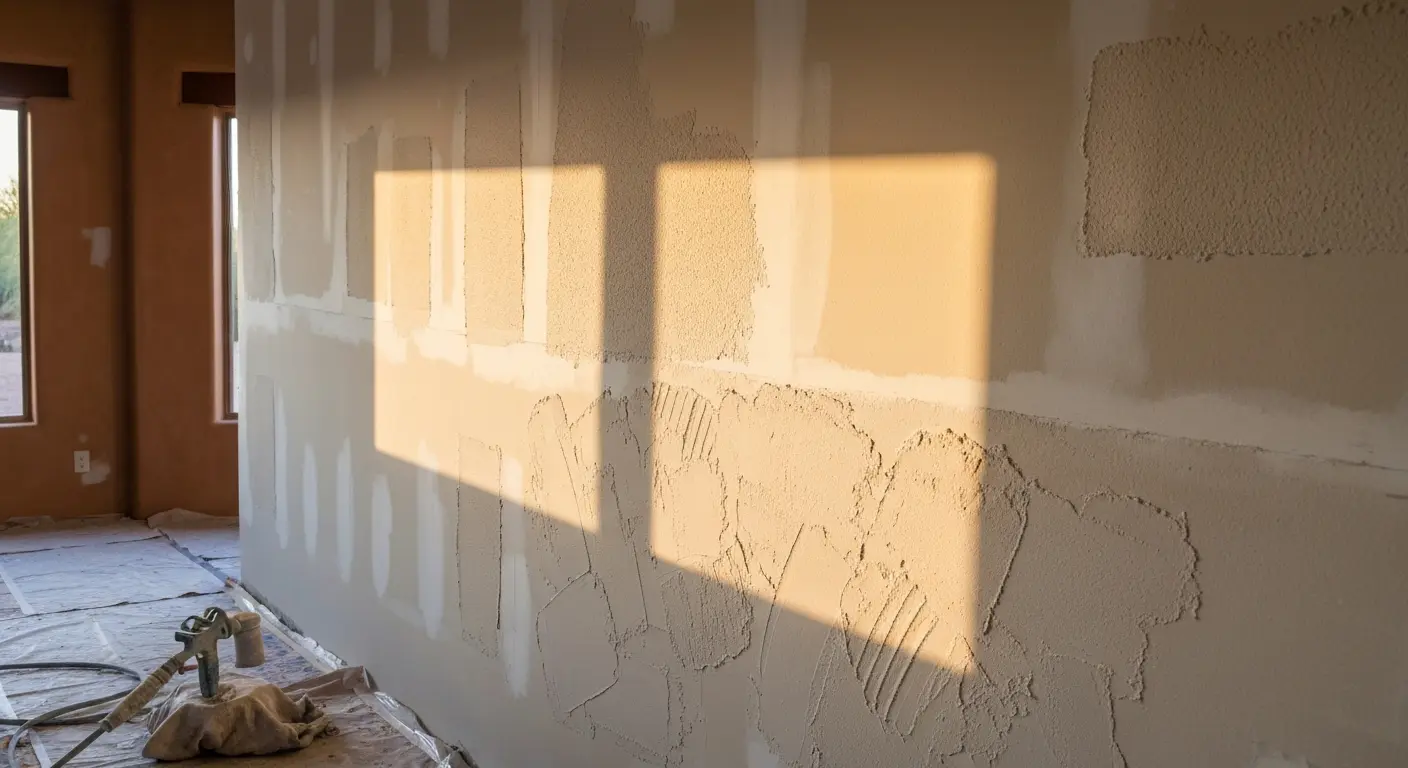 Drywall texture application