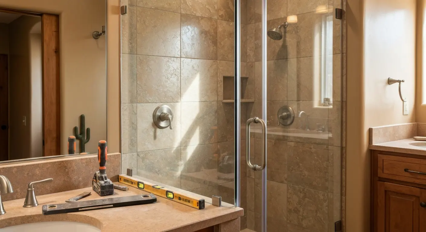 Bathroom remodeling project
