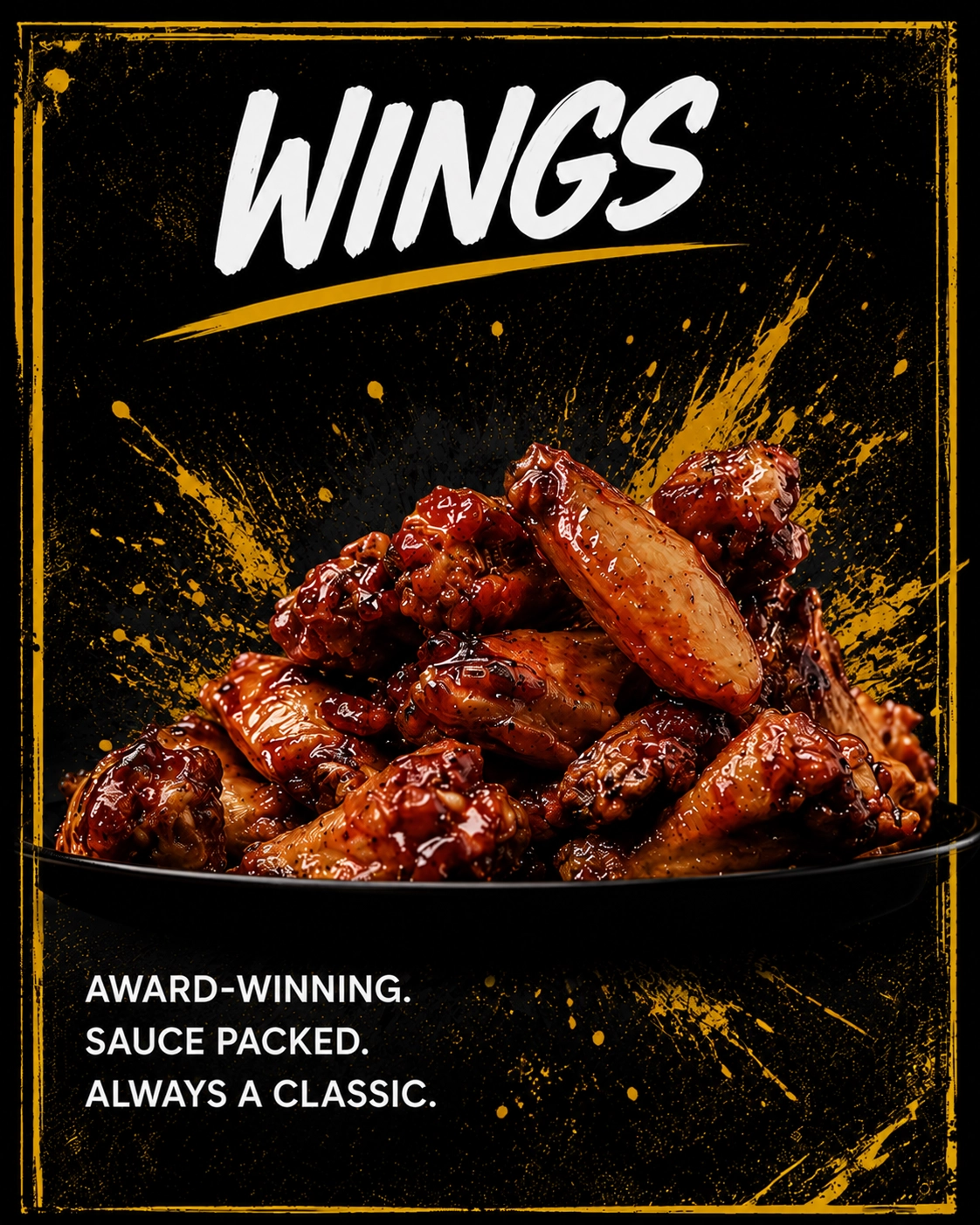Cocky Rooster Wings