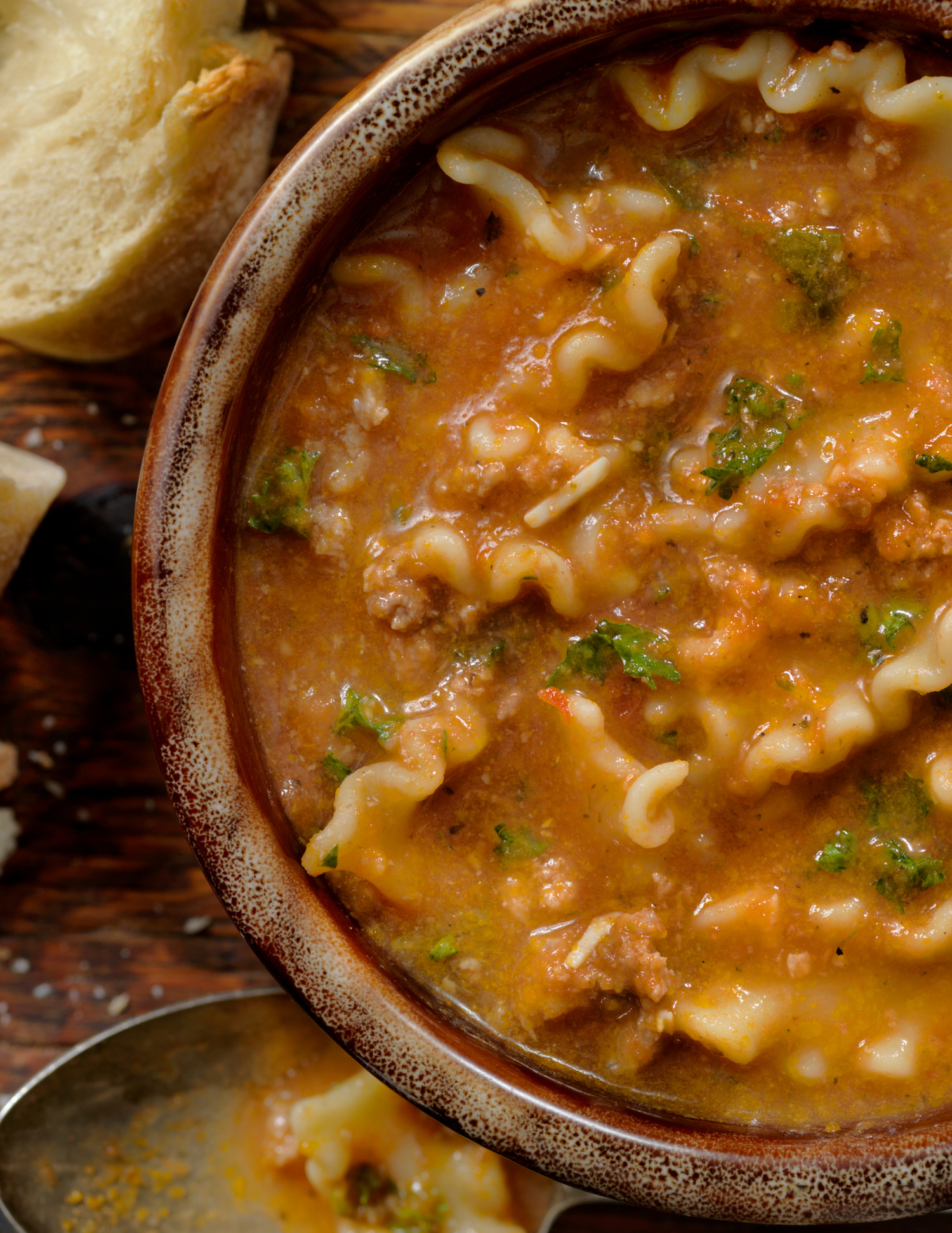 One Pot Lasagna Soup