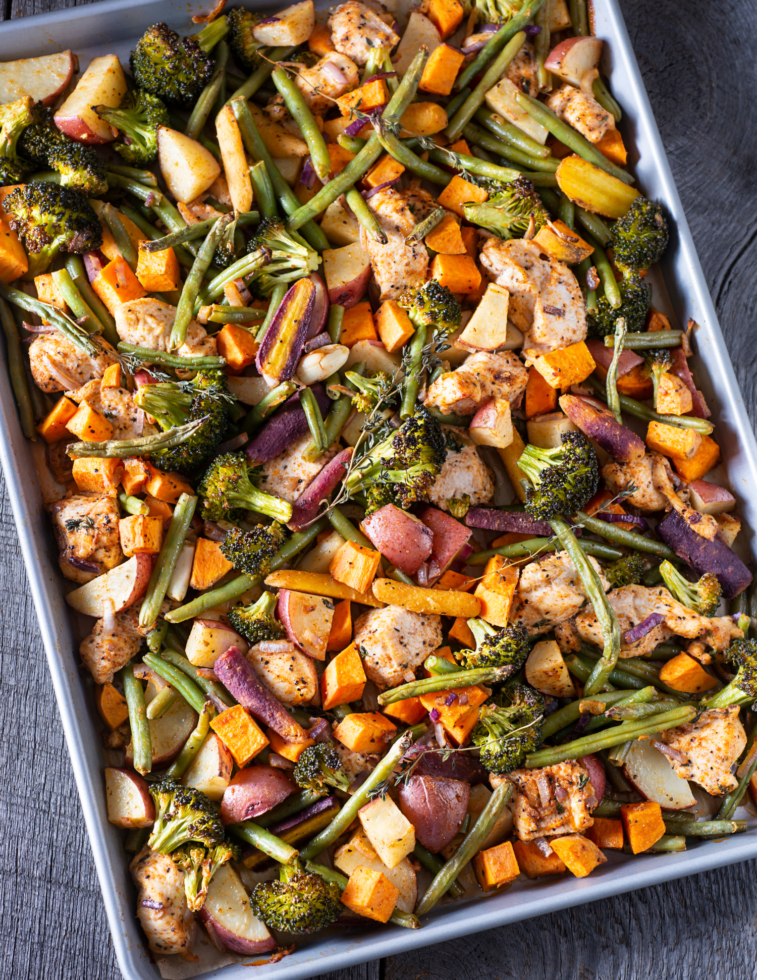 Sheet Pan Chicken Fajitas