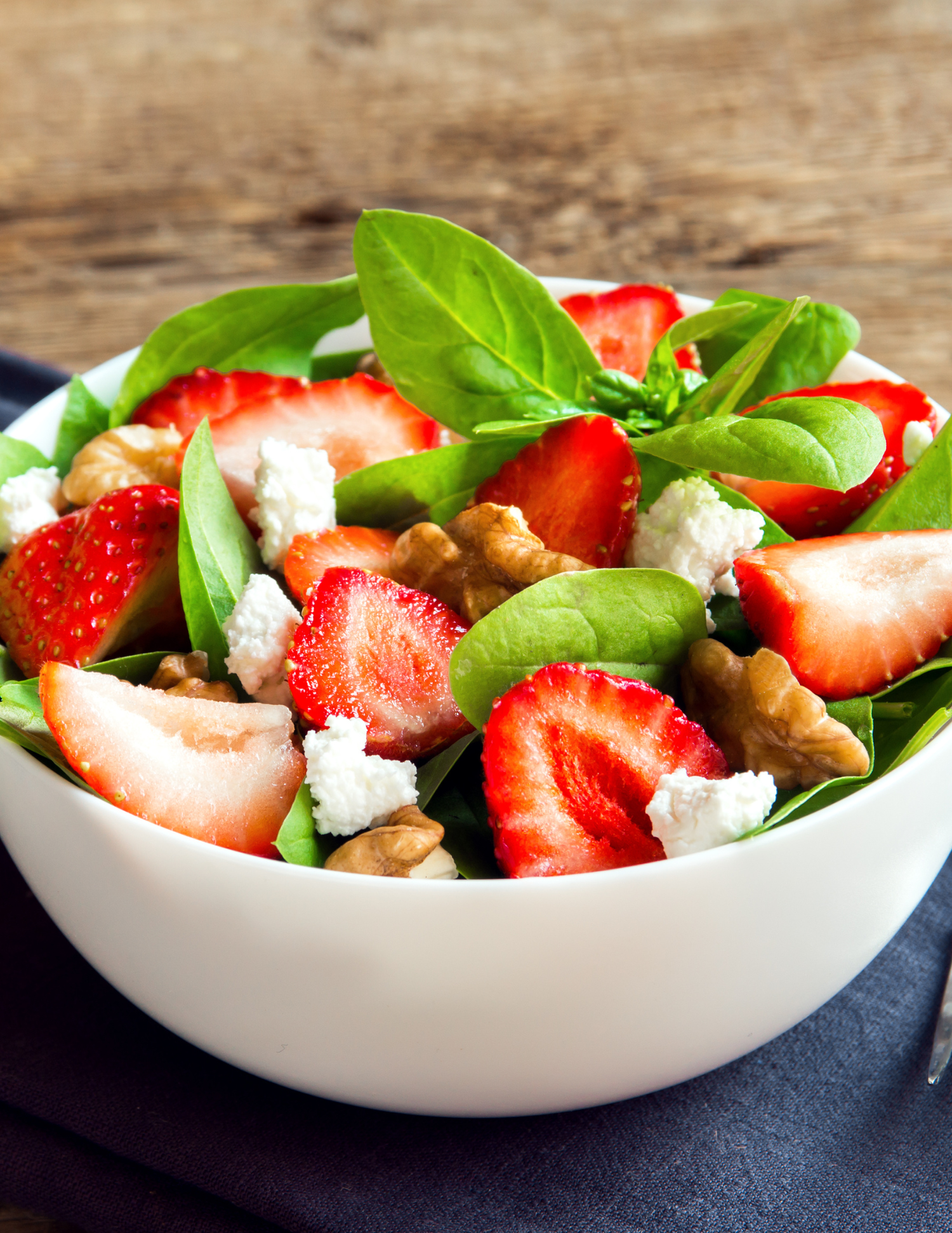 Strawberry Spinach Salad