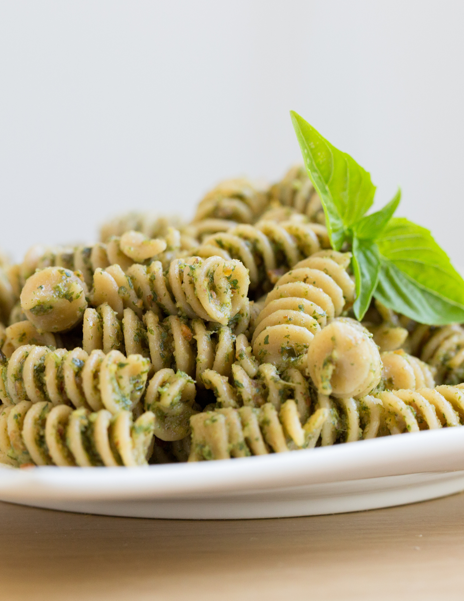 Whole Wheat Pesto Pasta