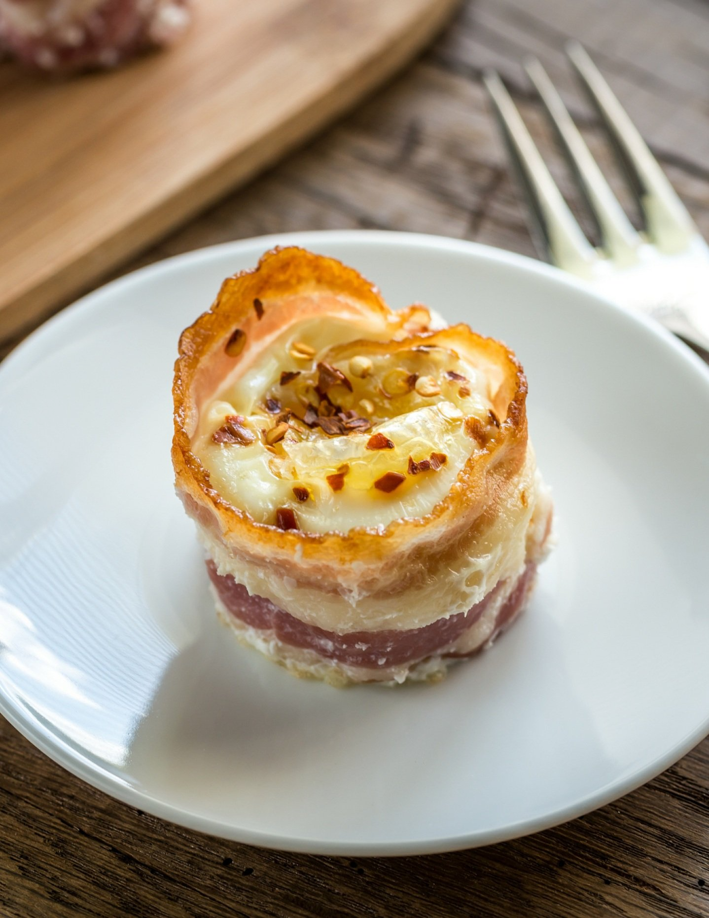 Bacon Egg White Cups