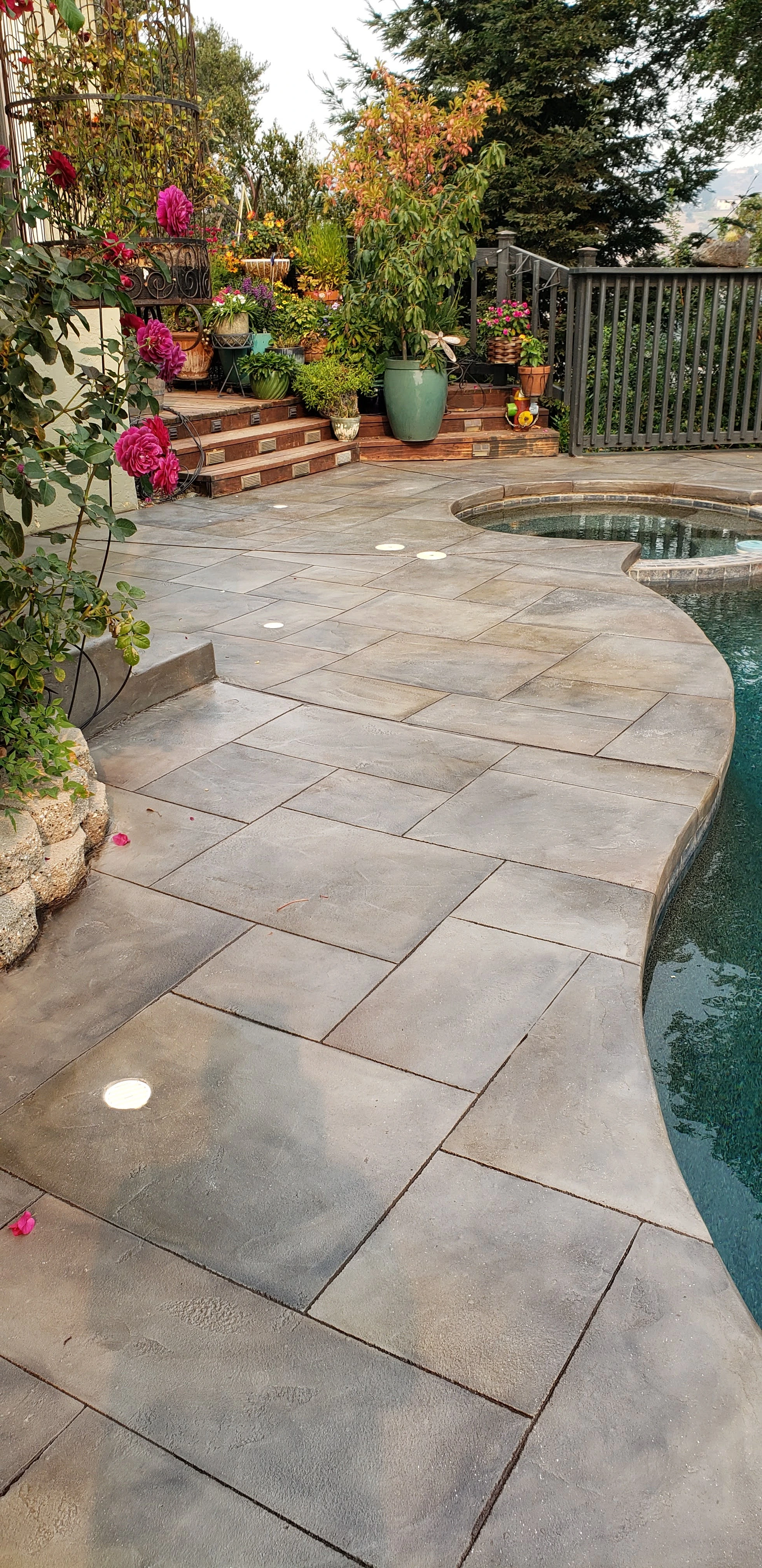 Orinda CA Concrete Overlay