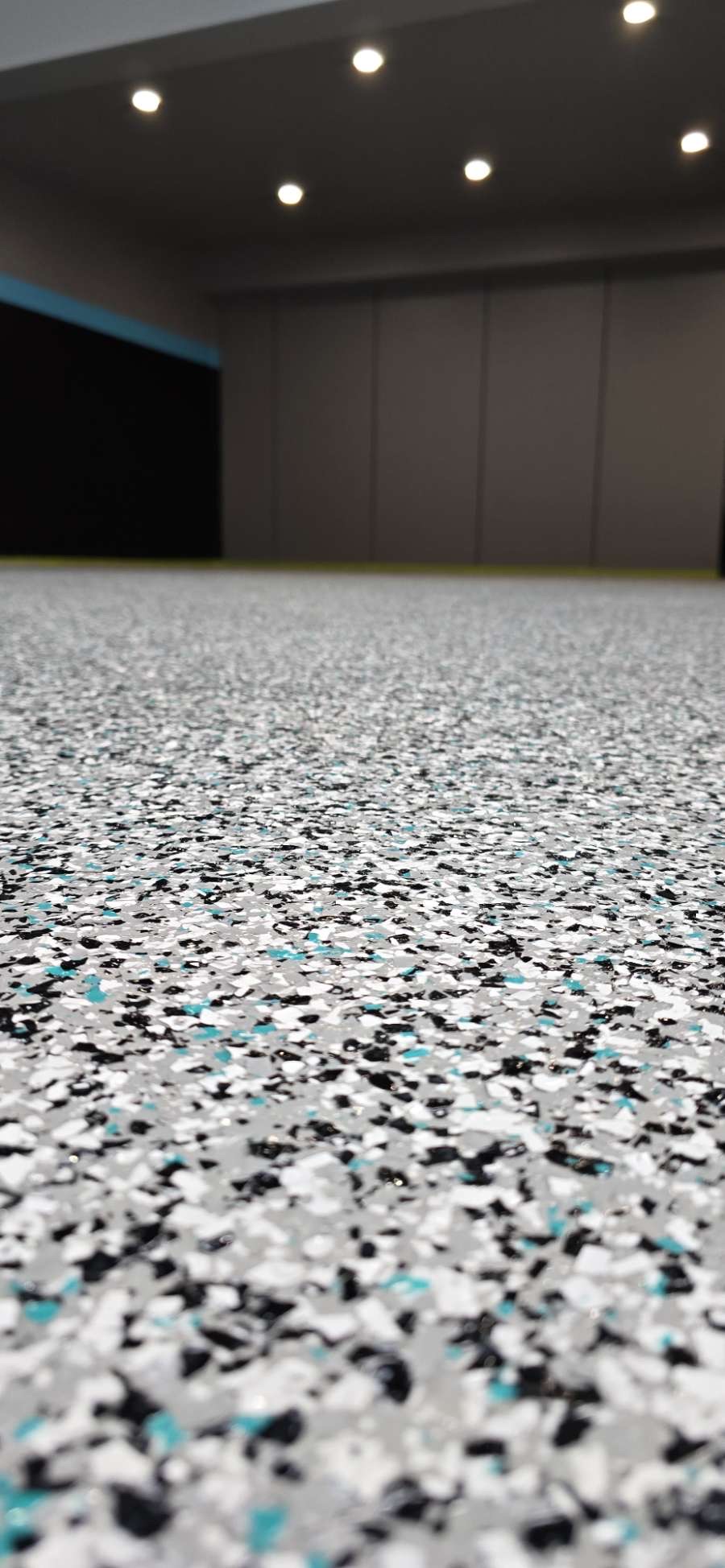 Finished seamless epoxy factory floor in Ravenhall with a clean, hard-wearing surface built for industrial use