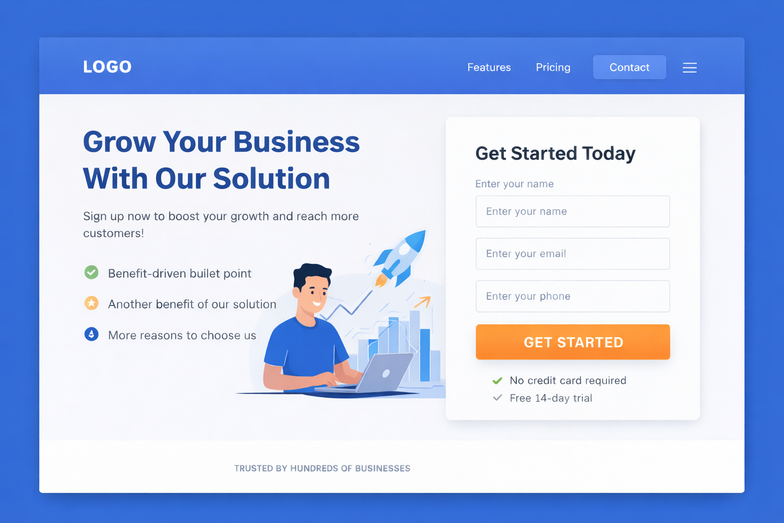 Optimized Landing Page Optimized Landing Page