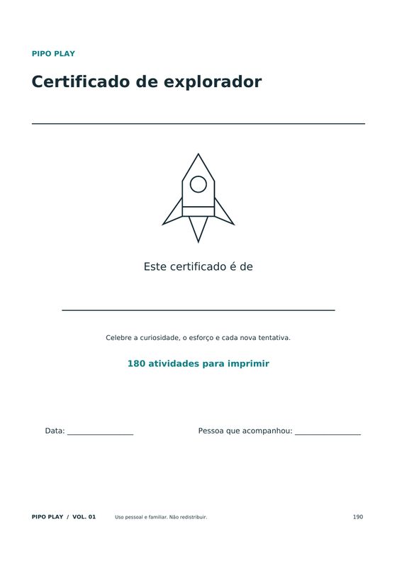 Certificado de explorador
