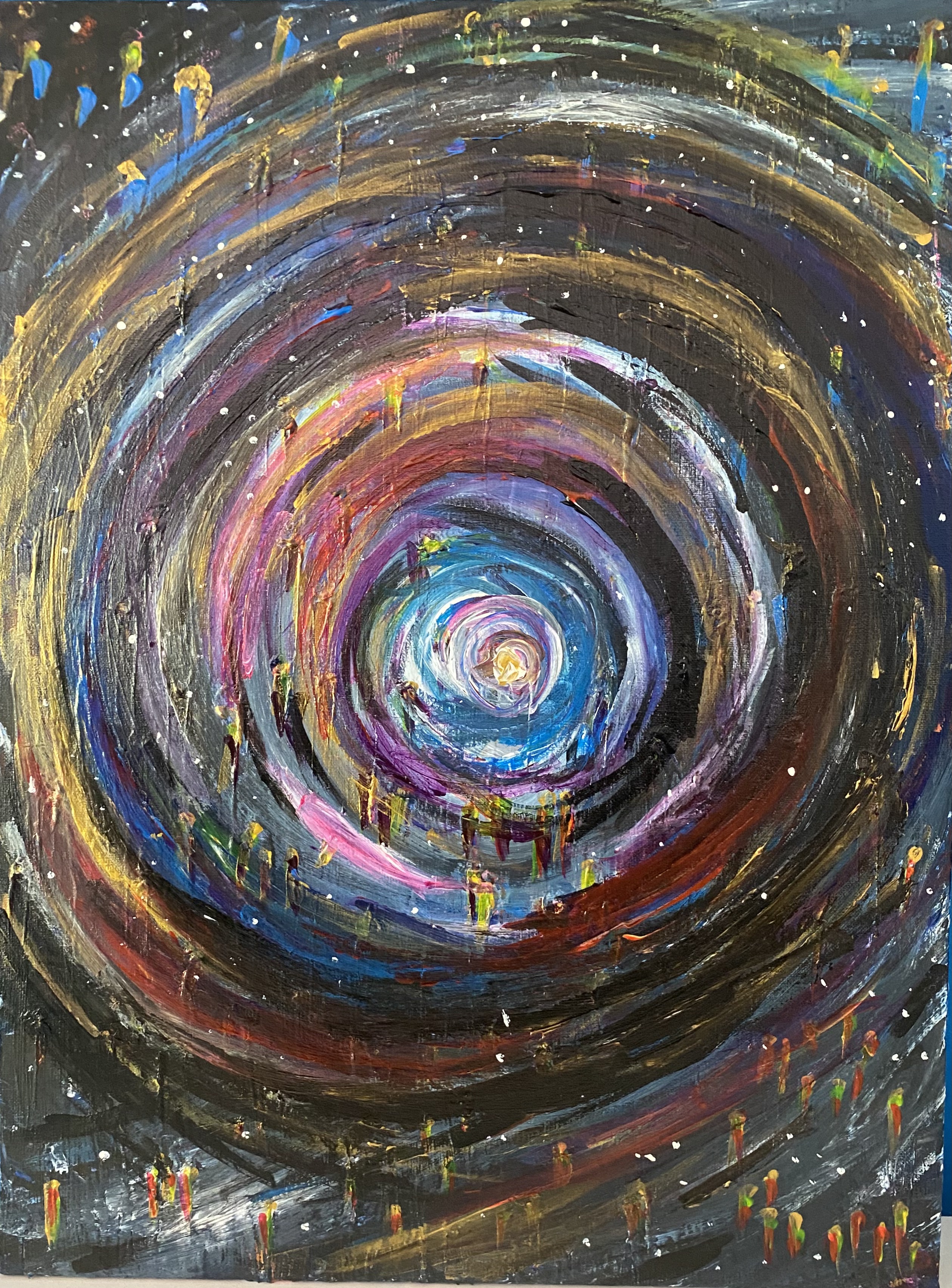 Acrylic Canvas Study I by Anna Chittick