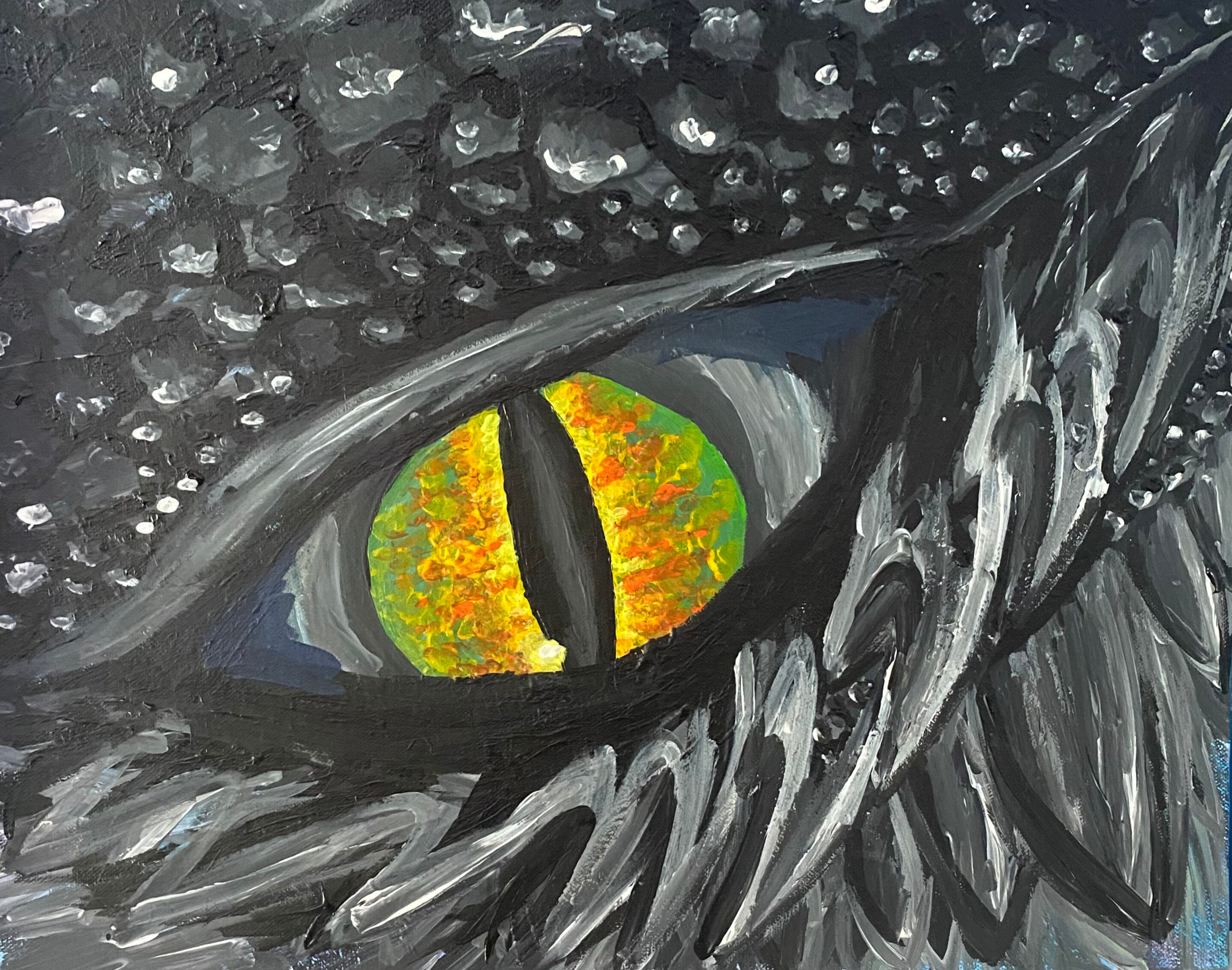 Acrylic Canvas Study II by Anna Chittick