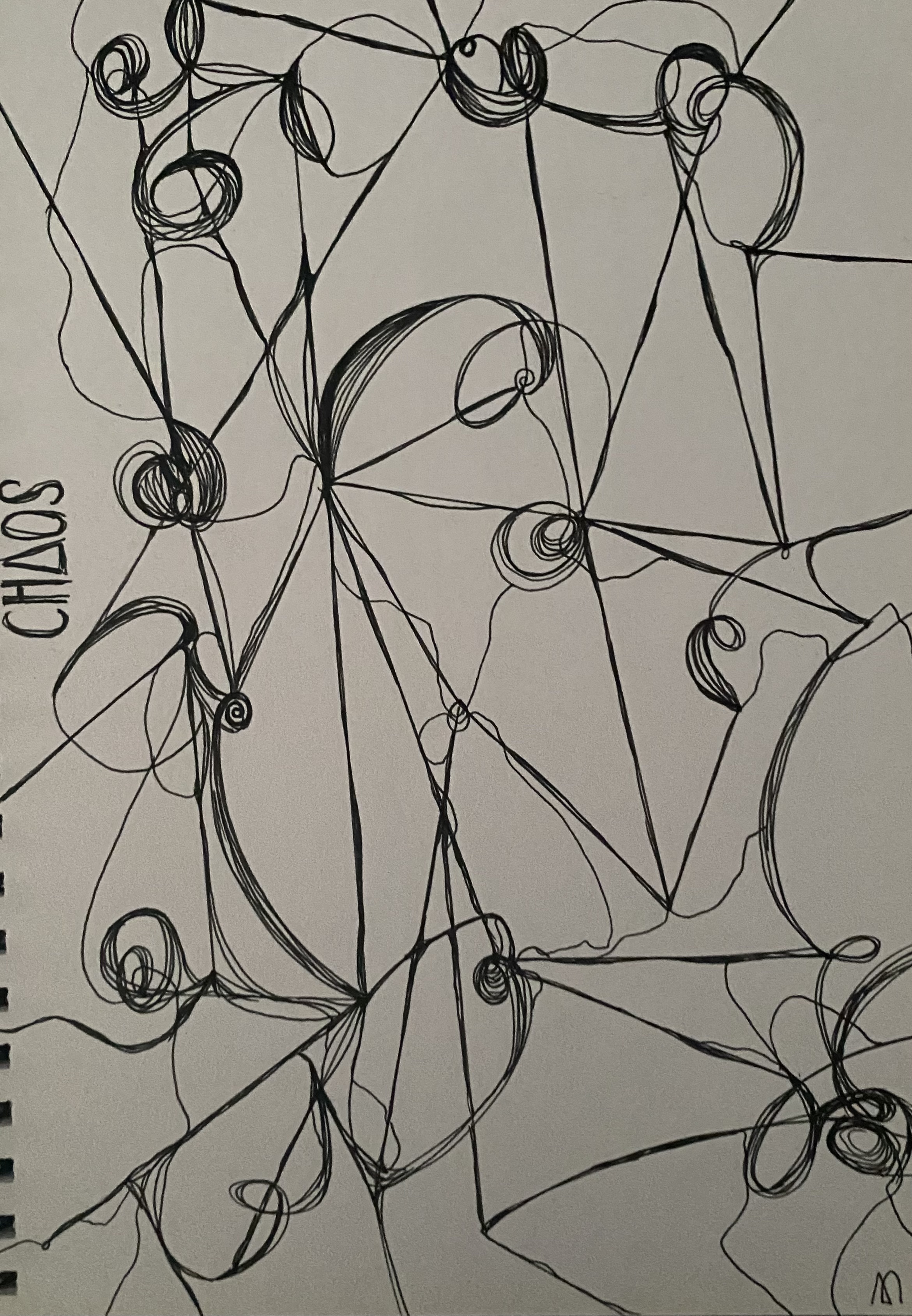 Black Ink Study VIII by Anna Chittick