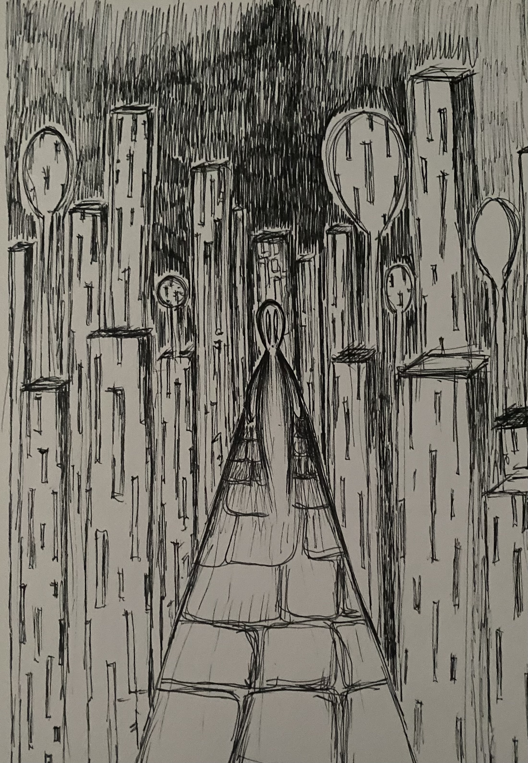 Black Ink Study V by Anna Chittick