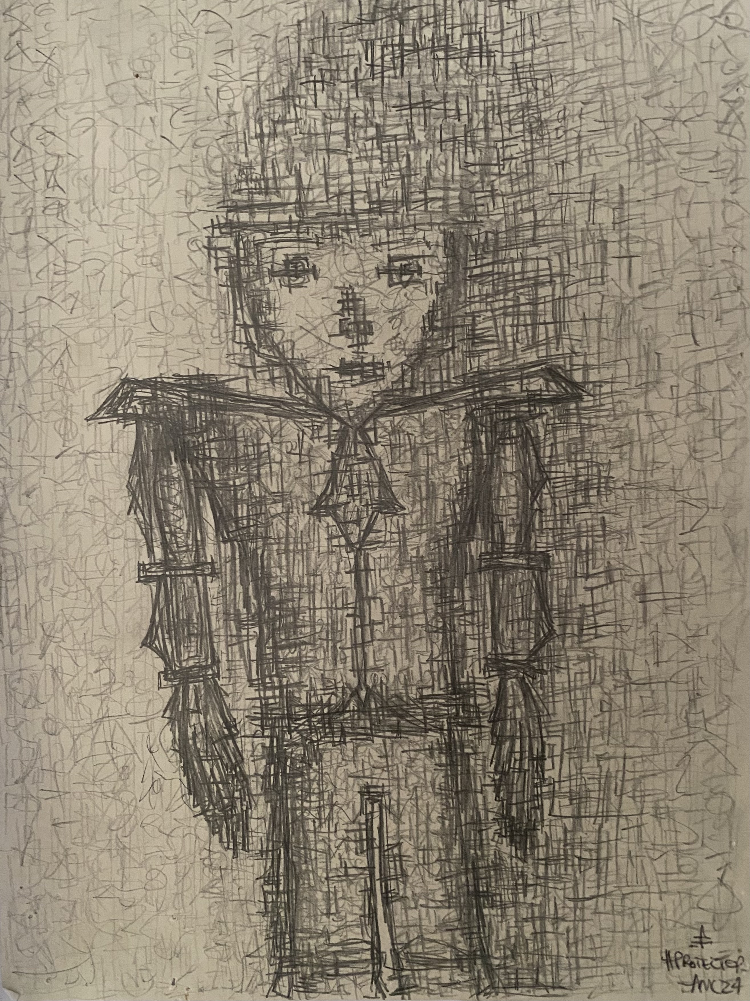Pencil Study IV by Anna Chittick