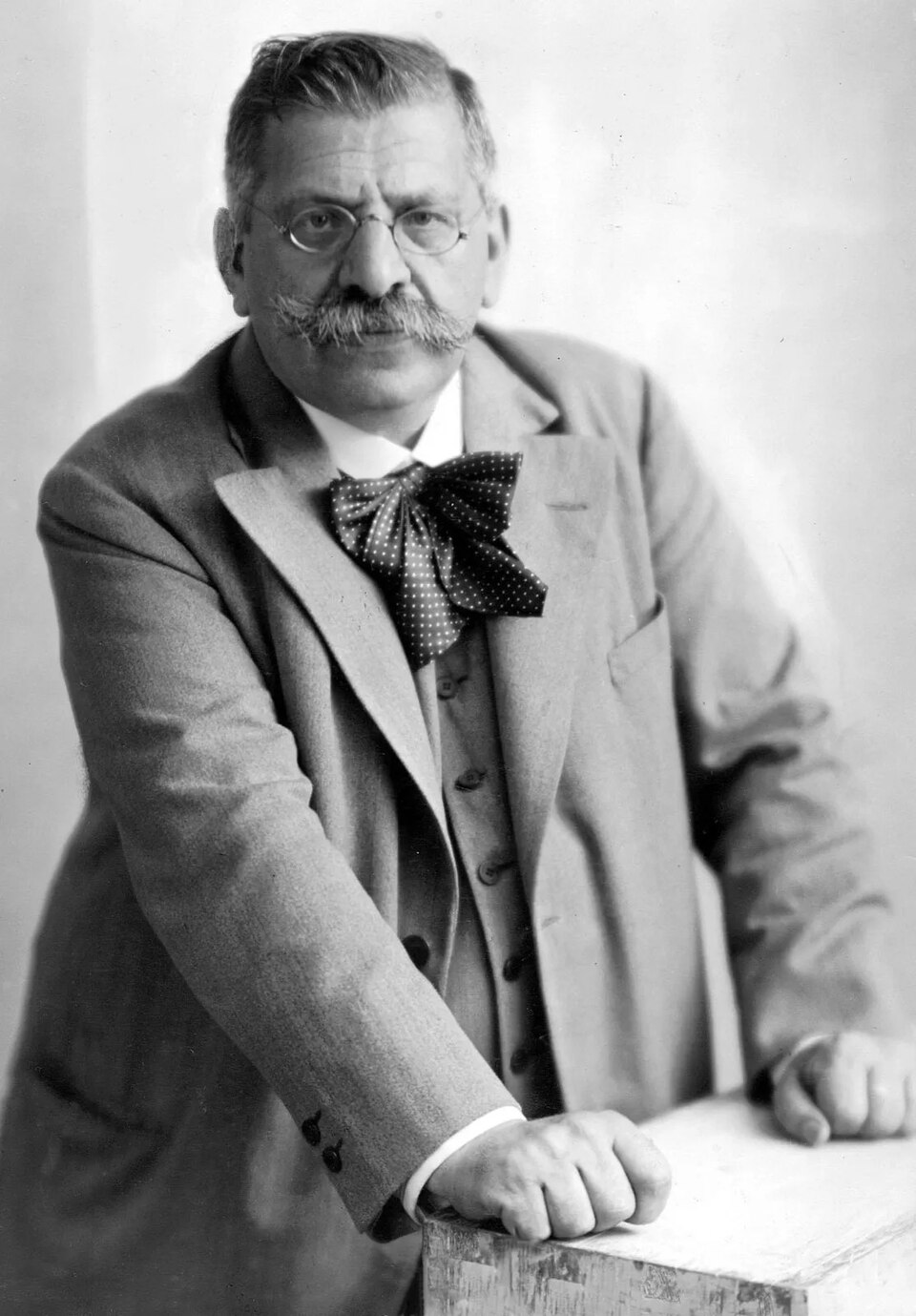 Portrait of Magnus Hirschfeld in 1928, the German doctor and researcher whose work helped shape early LGBTQ+ activism and discussions of sexuality in post-World War I Europe. Portrait of Magnus Hirschfeld in 1928, the German doctor and researcher whose work helped shape early LGBTQ+ activism and discussions of sexuality in post-World War I Europe.