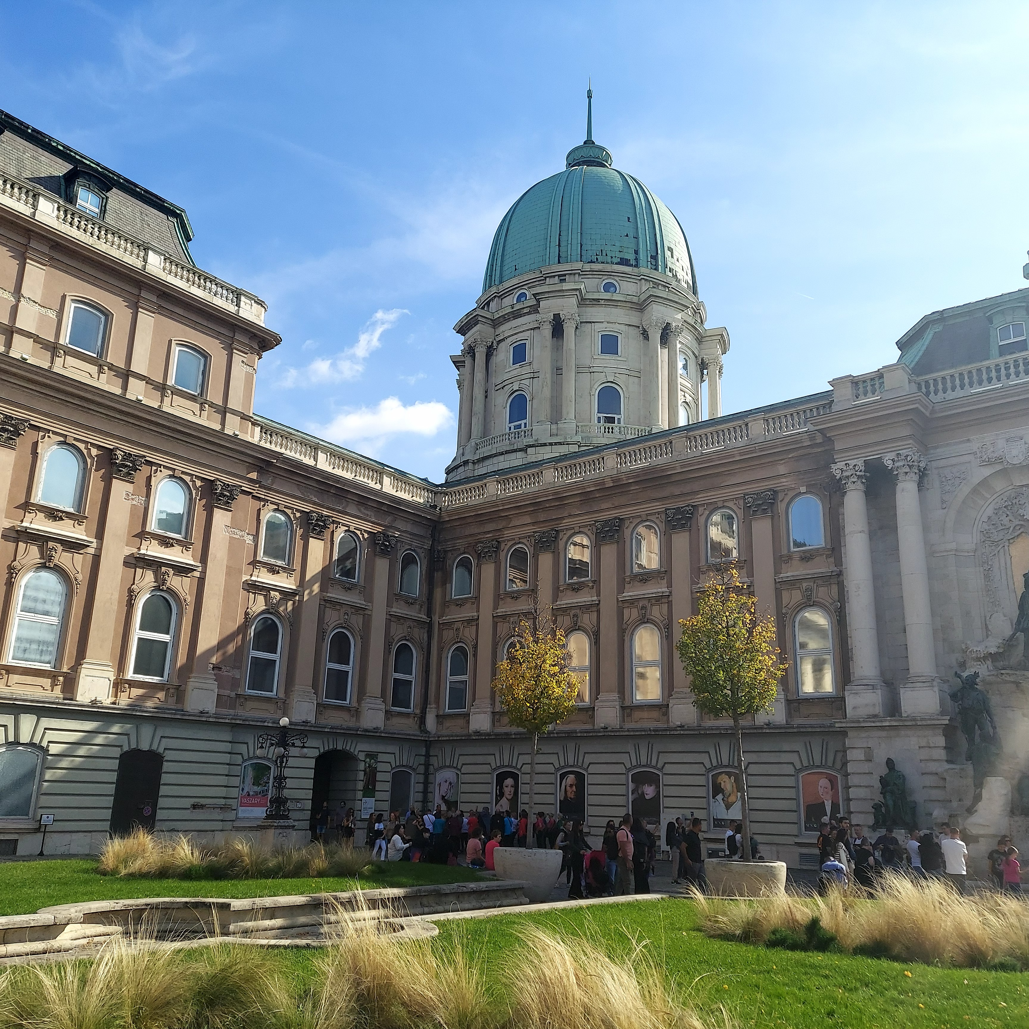 Buda Castle in Budapest, Hungary, a historic landmark overlooking the Danube and a popular European river cruise destination.