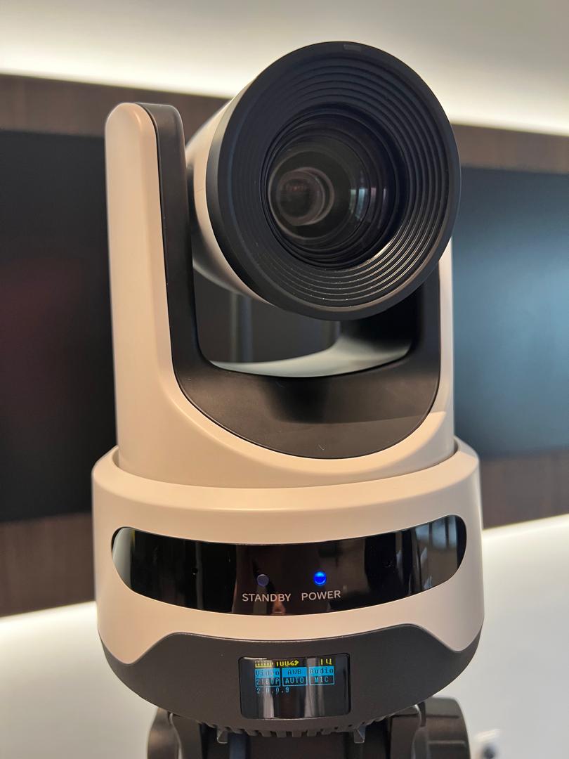 PTZ camera for recording and live streaming