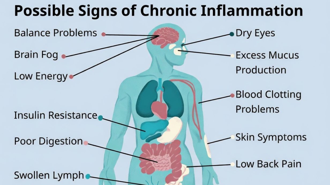 4 Hidden Warning Signs Of Chronic Inflammation (And The 30 Day Fix)