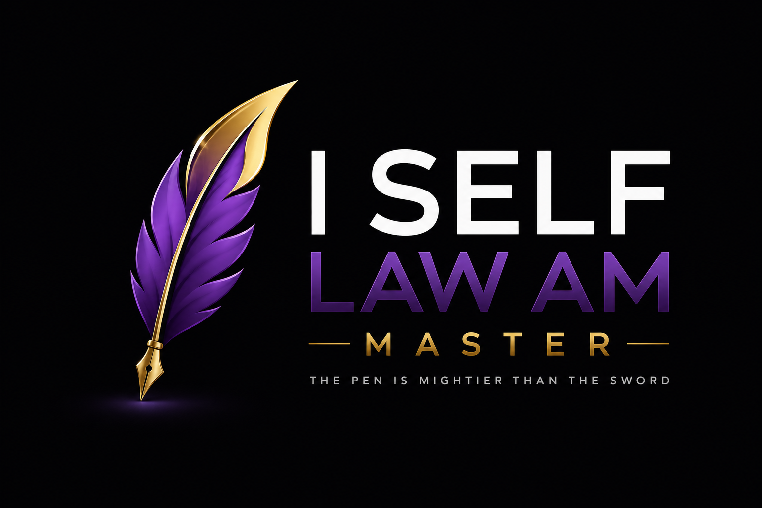 I Self Law Am Master Logo