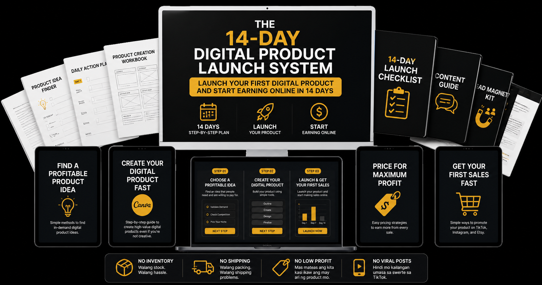 The 14-Day Digital Product Launch System
