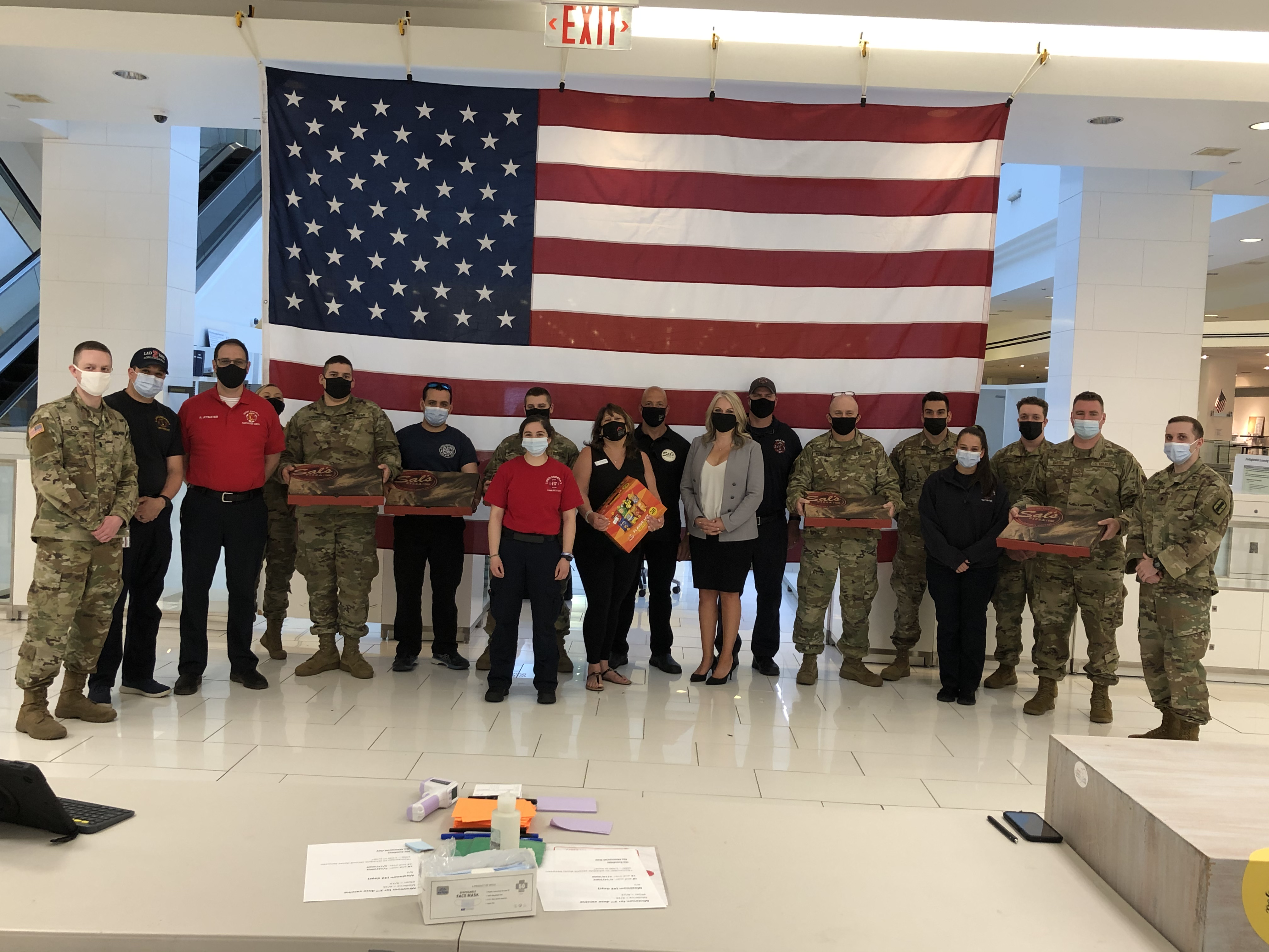 Homeland Heroes Foundation community partners and volunteers supporting veterans