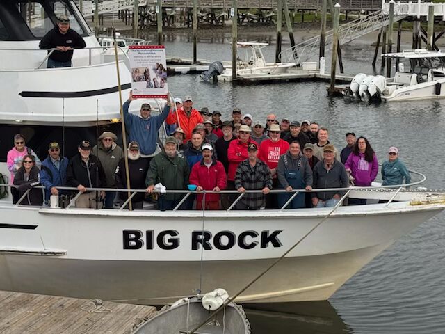 Al Gauron Deep Sea and Whale Watching Fishing Competition supporting Homeland Heroes Foundation.