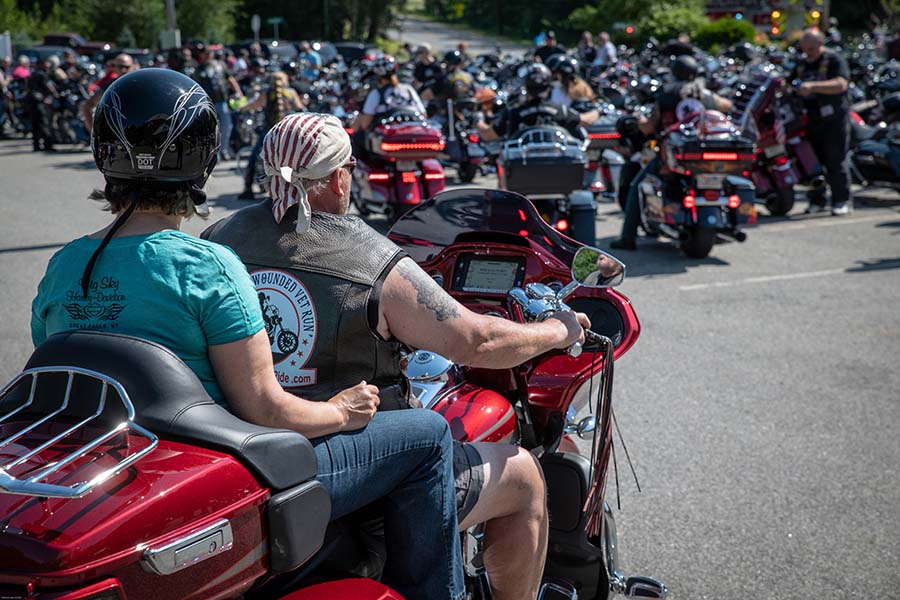Homeland Heroes Honor Ride 2019 motorcycle event photo.