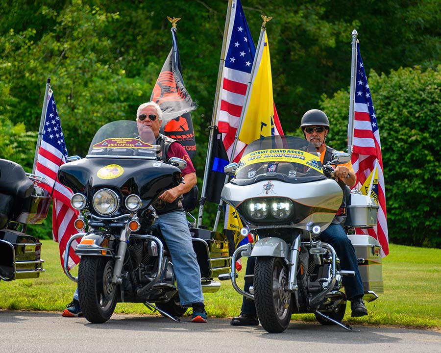 Homeland Heroes Honor Ride 2021 motorcycle event photo.