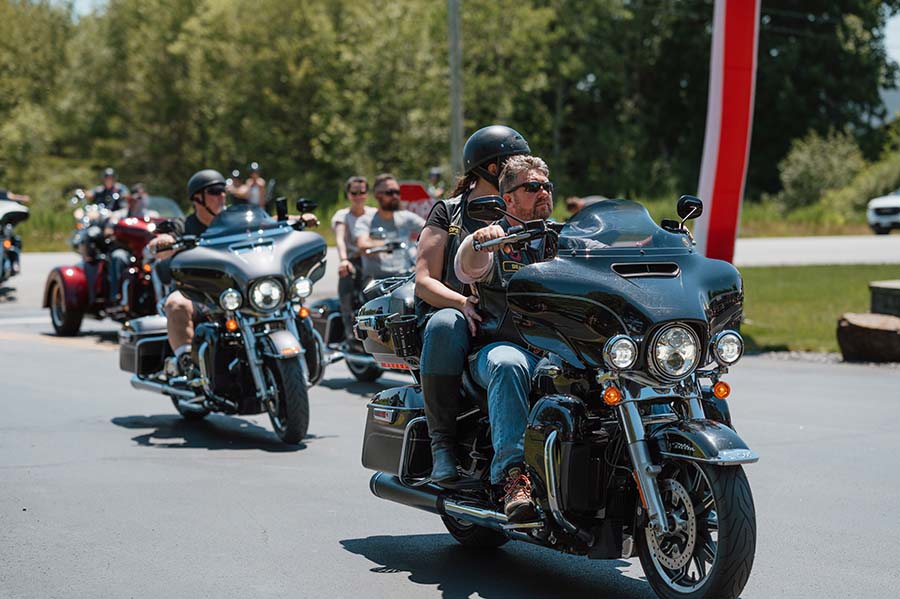 Homeland Heroes Honor Ride 2022 motorcycle event photo.
