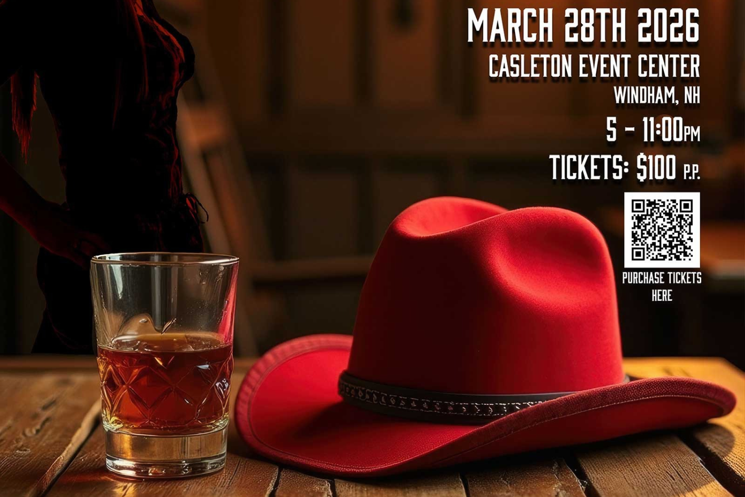 Homeland Heroes Foundation Tennessee Whiskey Boot Scootin' Boogie Bash event graphic.