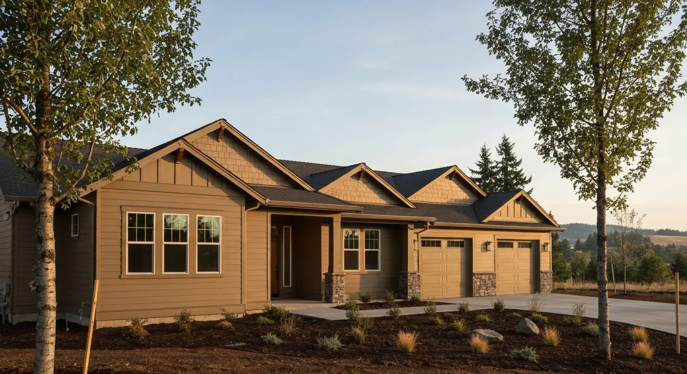 Custom home build in Salem