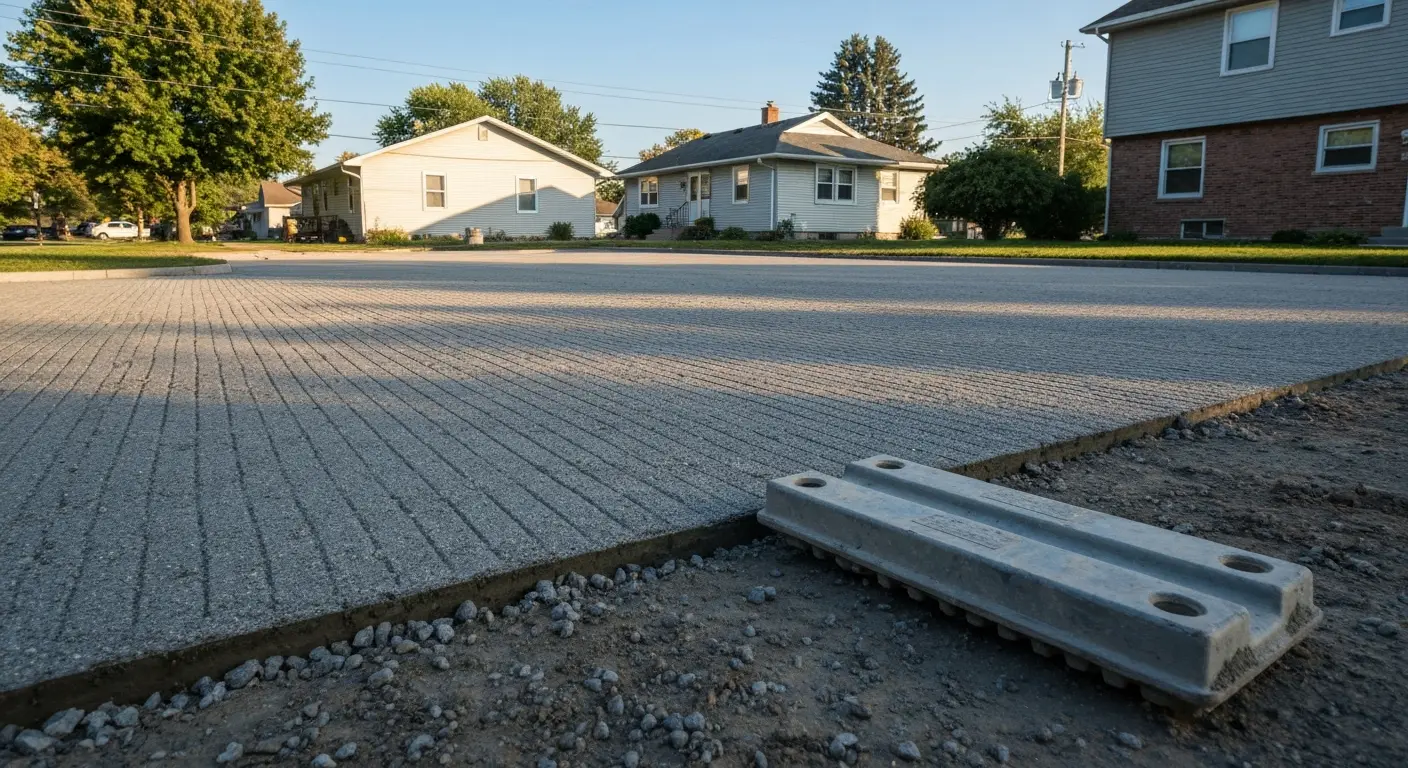 Concrete base prep