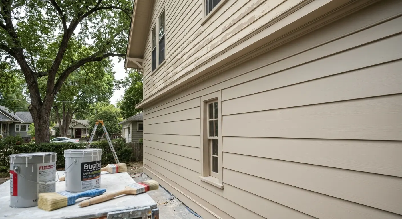 Exterior home painting