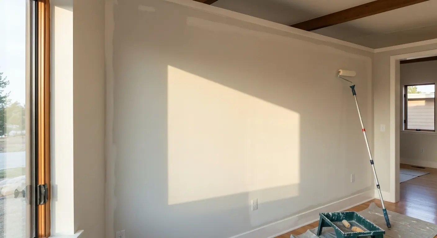 Interior wall painting