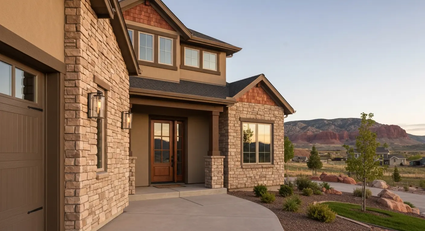 Custom home in Povo Utah