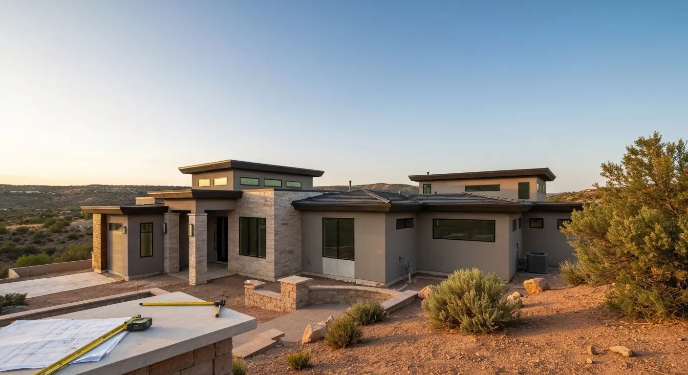 Custom home building project