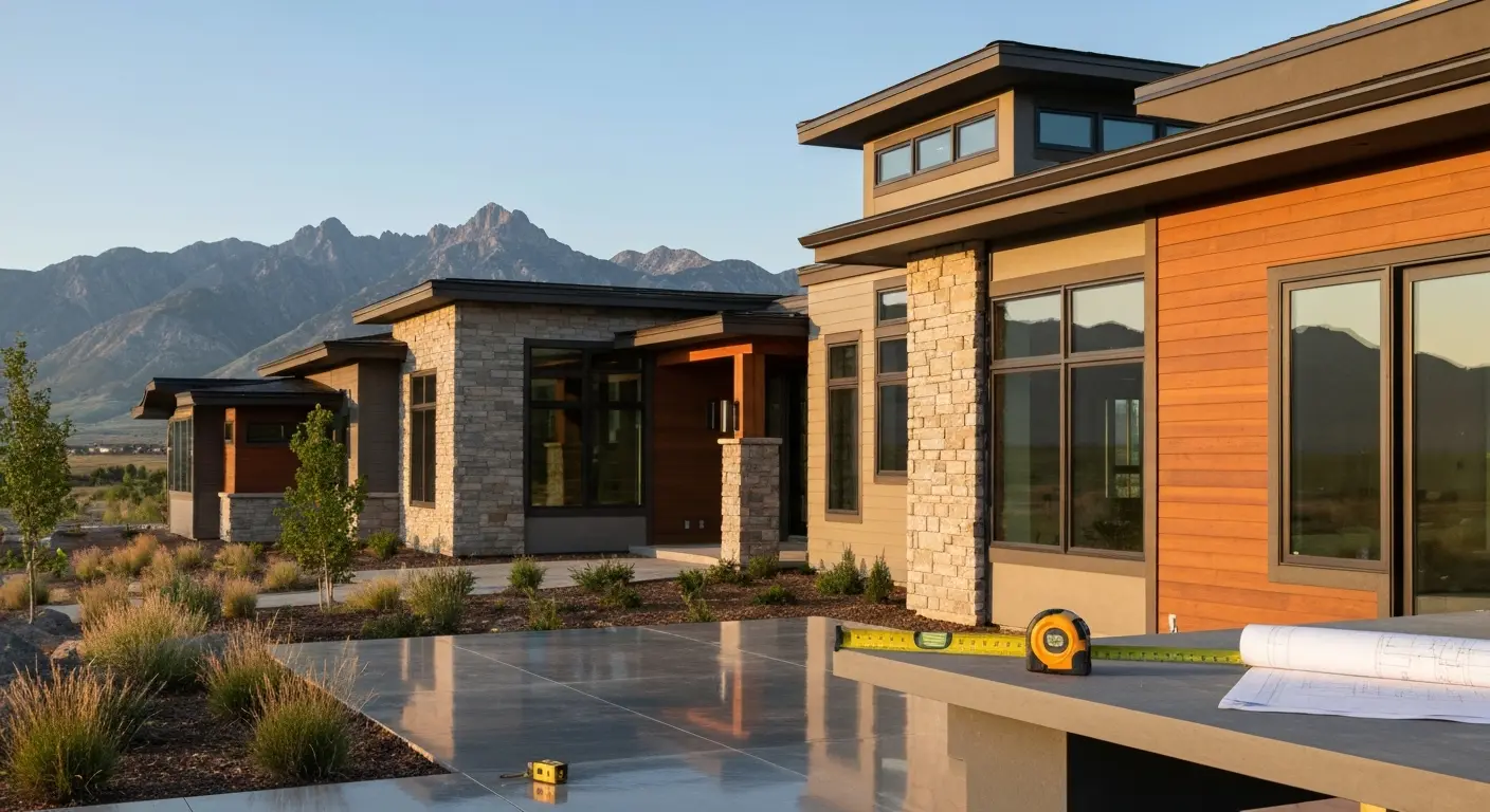 Custom home building project