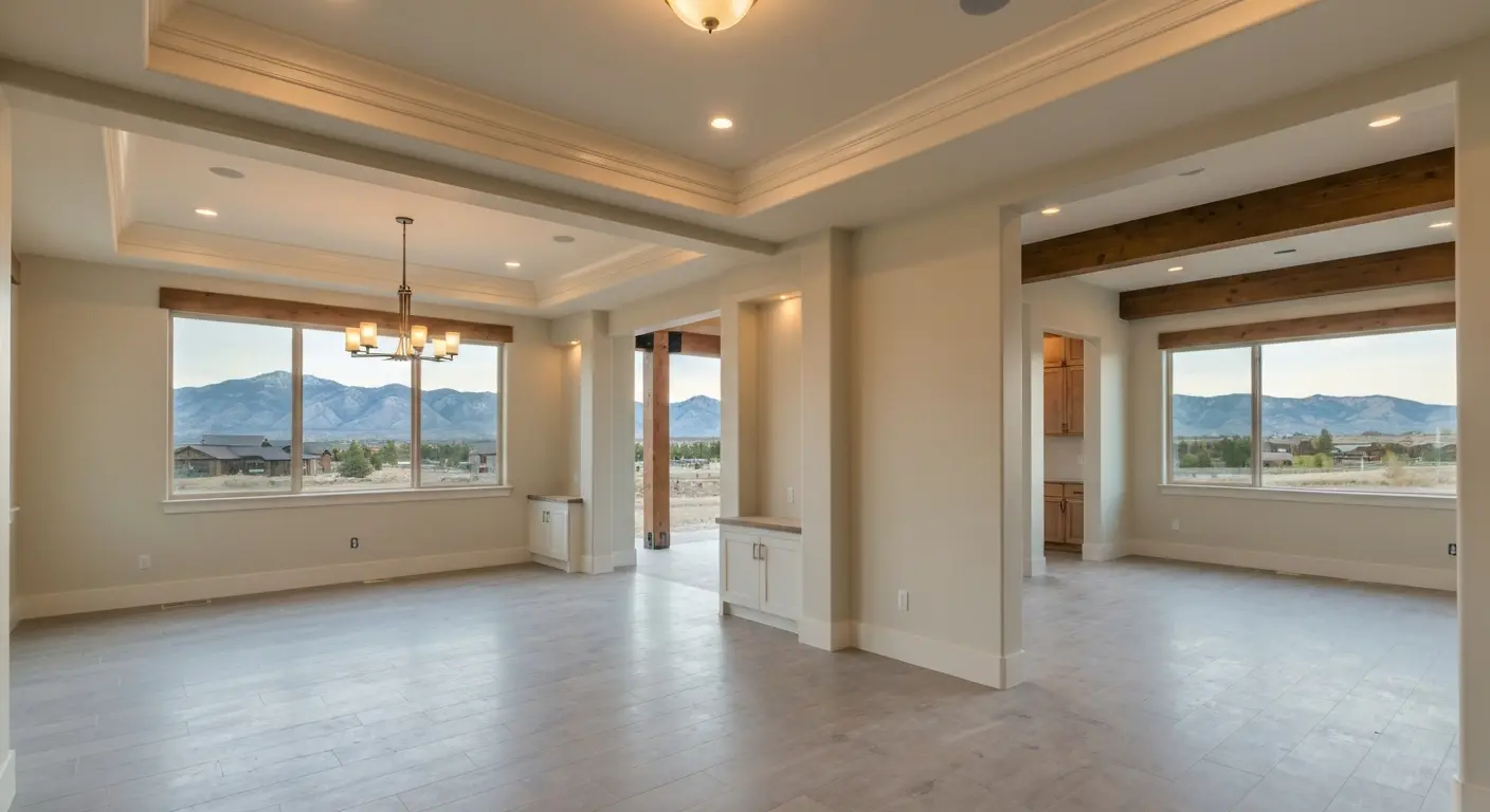 Custom home construction project