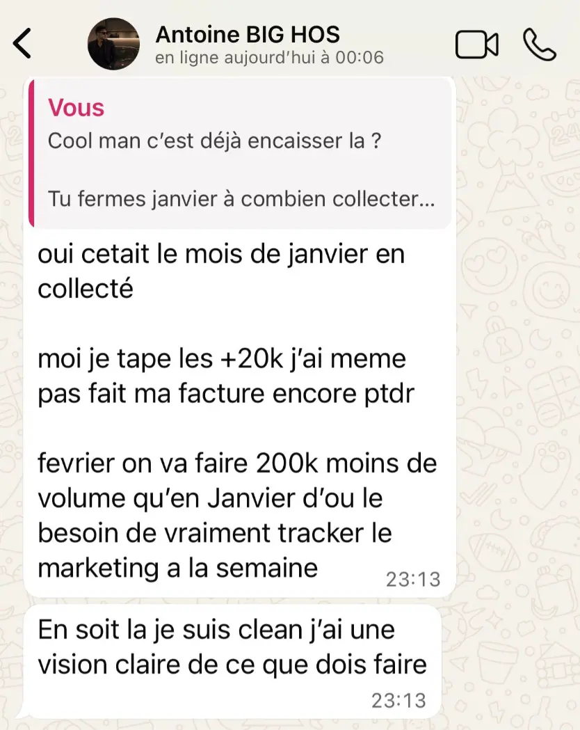 Résultat d’un élève Exodus HOS (11)