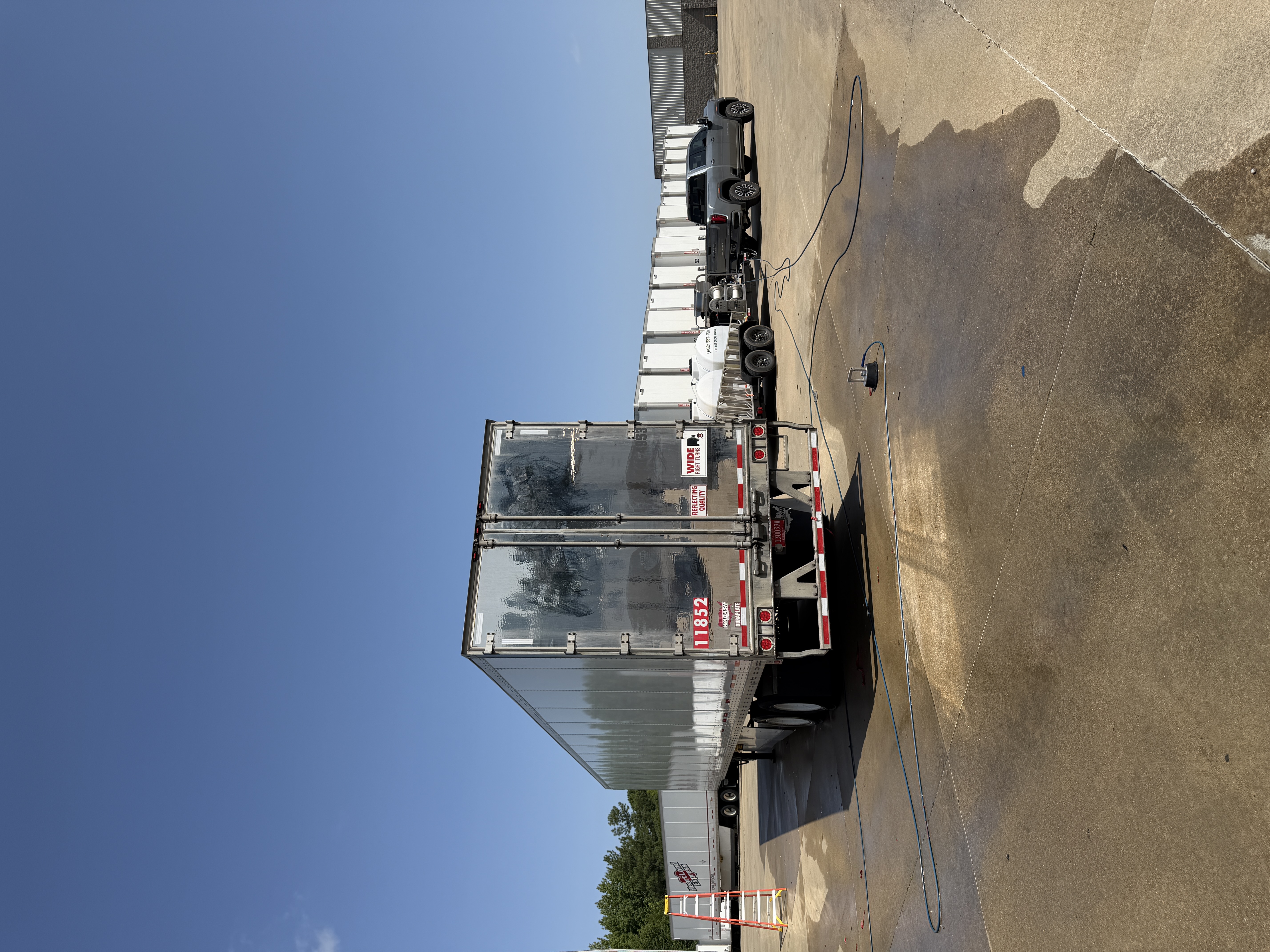 Commercial decal removal by Massengill Surface Solutions