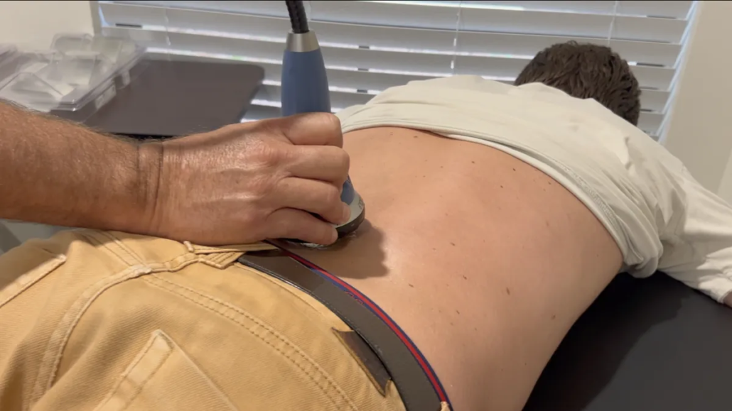Lower Back Shockwave Therapy
