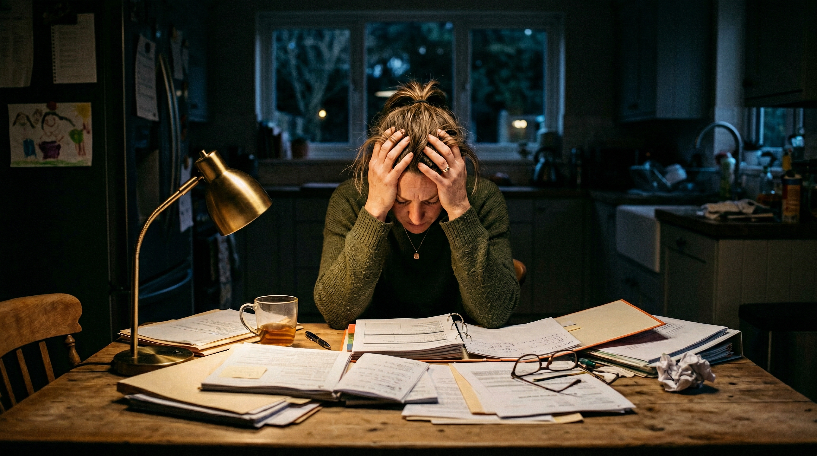 Overwhelmed parent