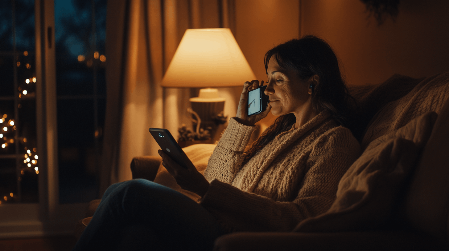 Parent at night