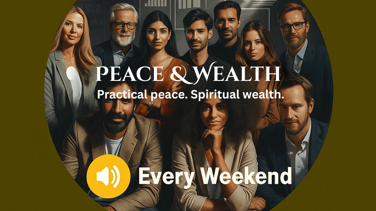 Peace and Wealth flyer