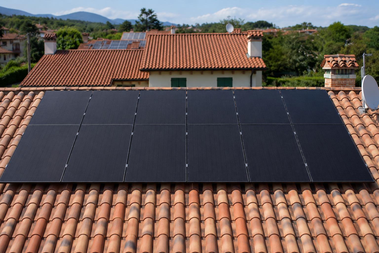 Casa efficiente con impianto fotovoltaico – Sfera Solutions