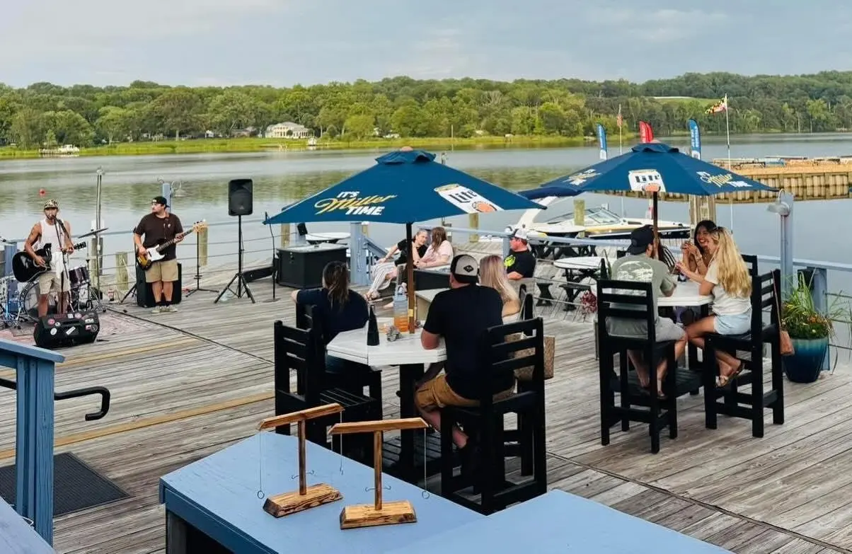 Waterfront dining in Charles County, Maryland