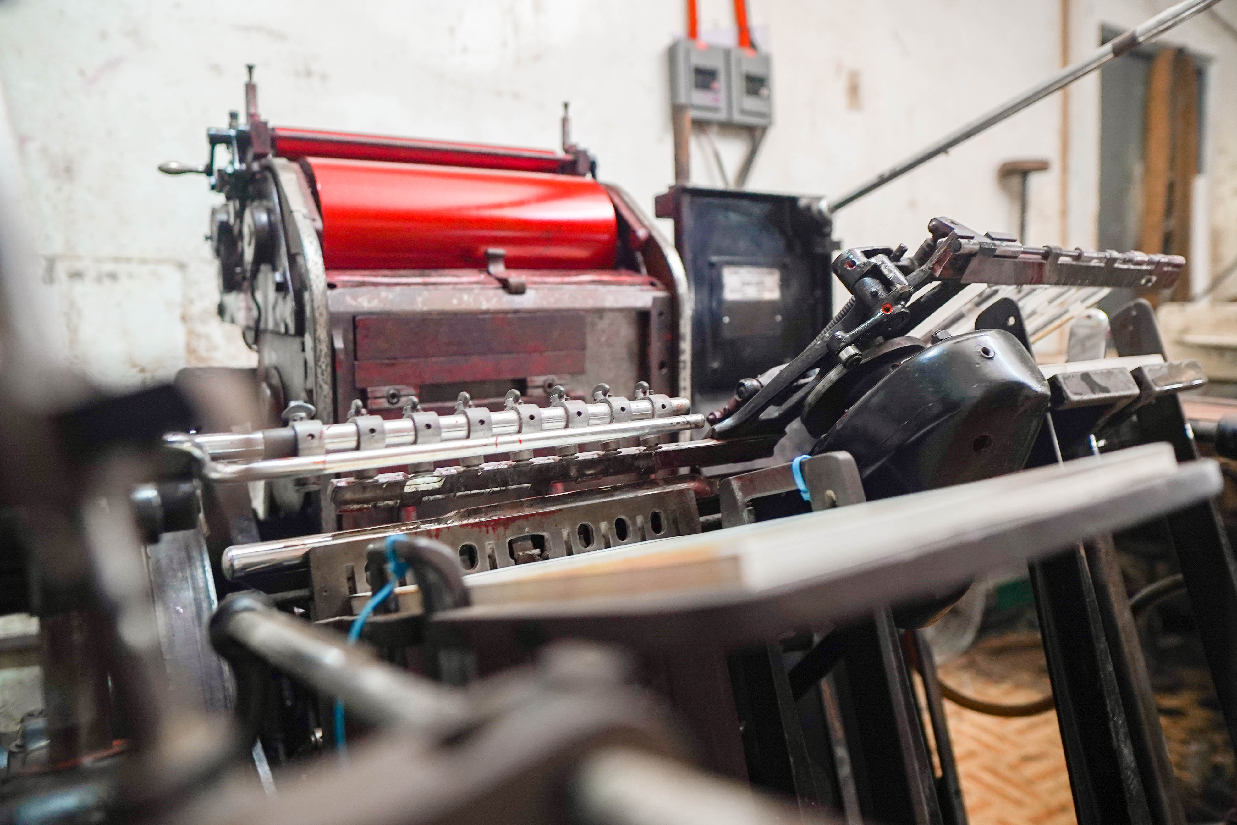 Helicopter Letter Press