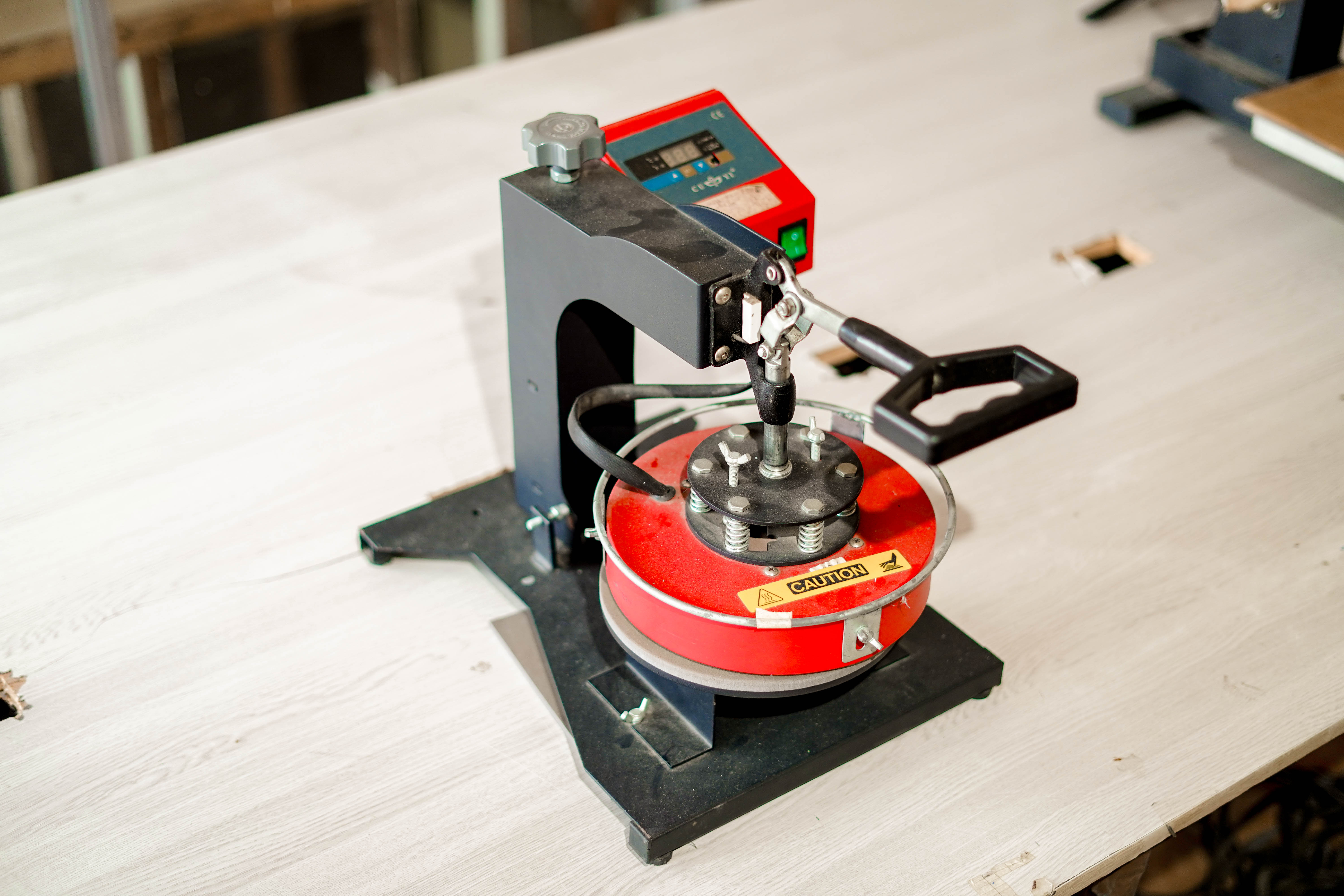 Round Heat Press Machine