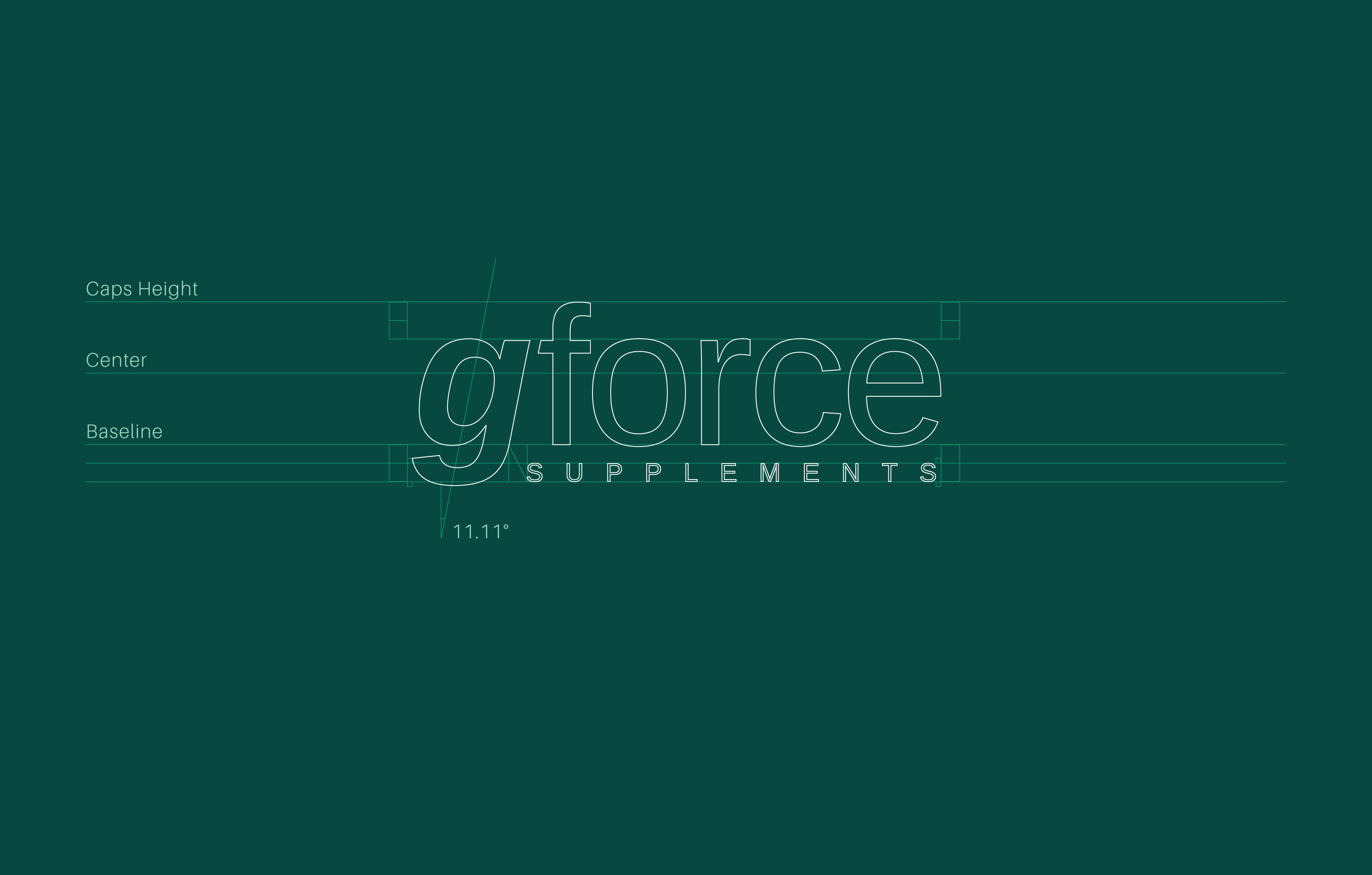 Gforce Logo Alignment Grid