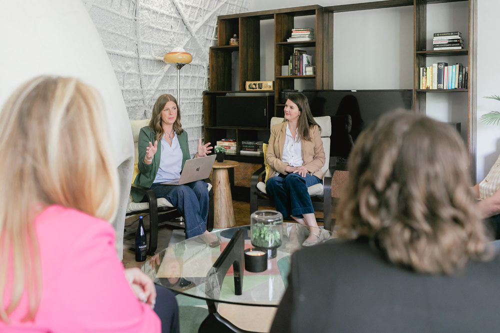 The GradMissions team during a meeting