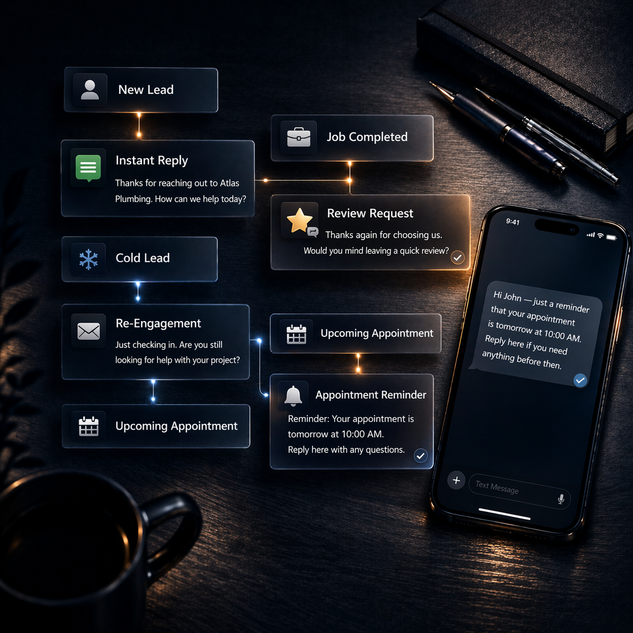 Automation workflows